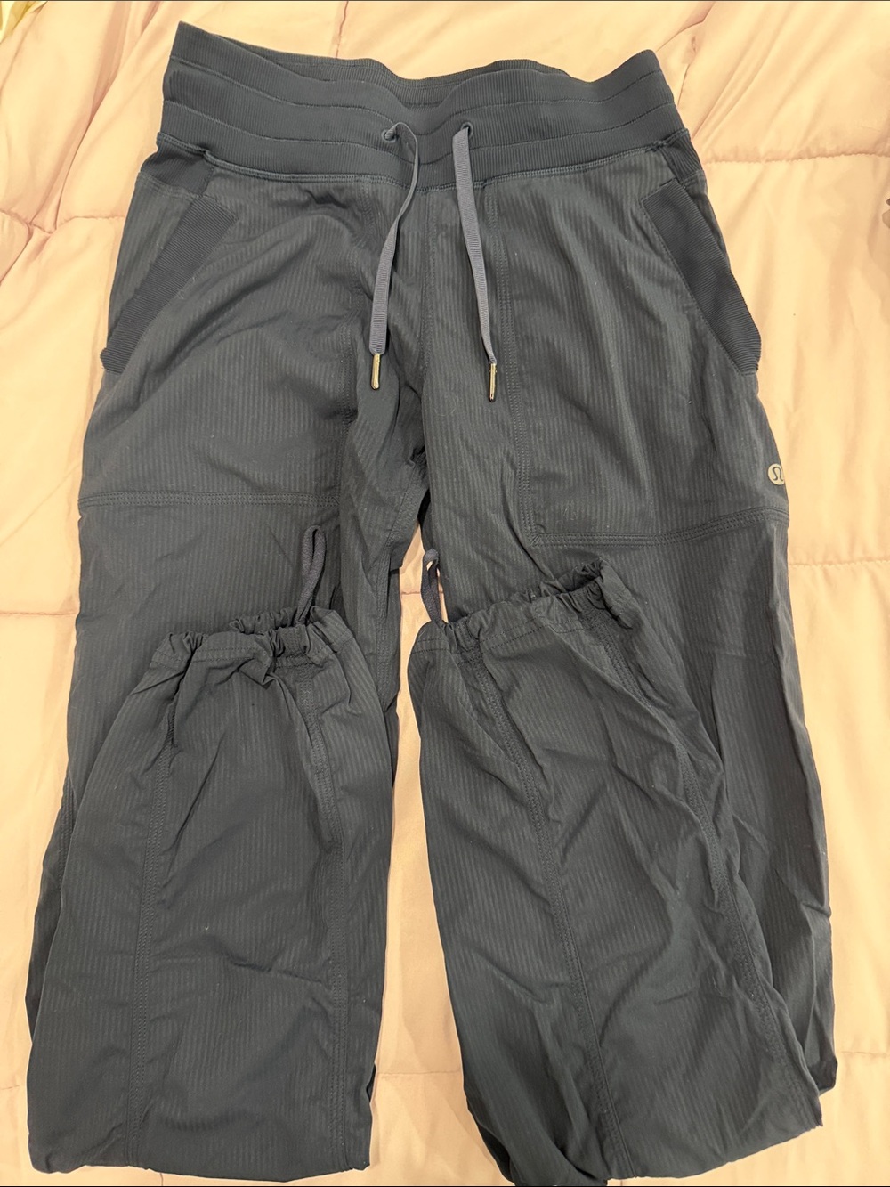 Lululemon Dance Studio Pants Unlined True Navy Blue Size 4